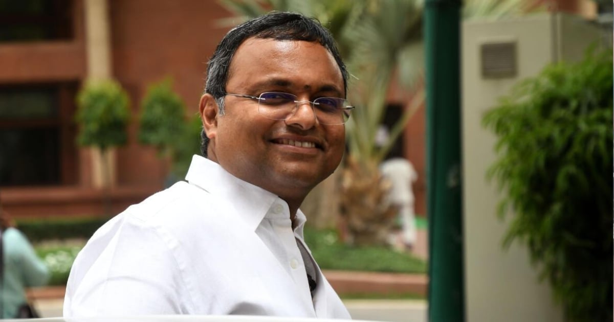 Karti Chidambaram MP admitted to hospital