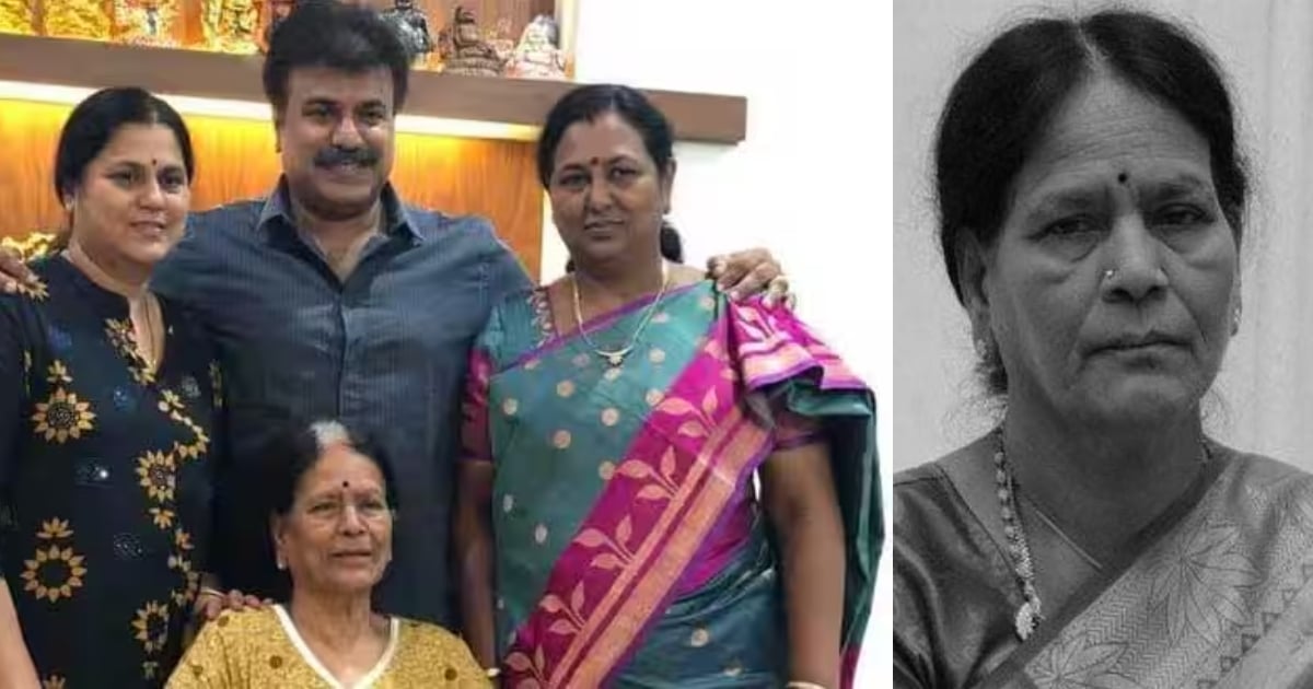 Premalatha's mother passed away this morning