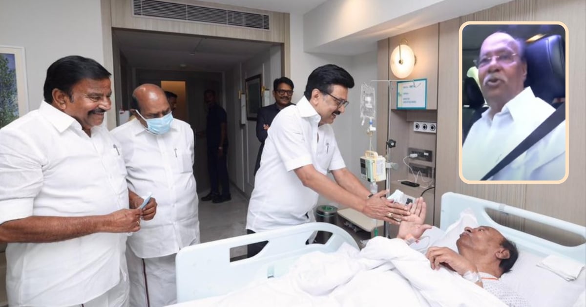 Ramadoss said abruptly I have no rest