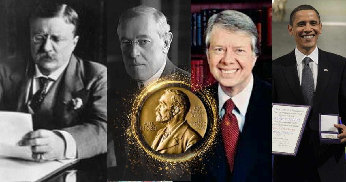Nobel Prize-winning presidents in the United States