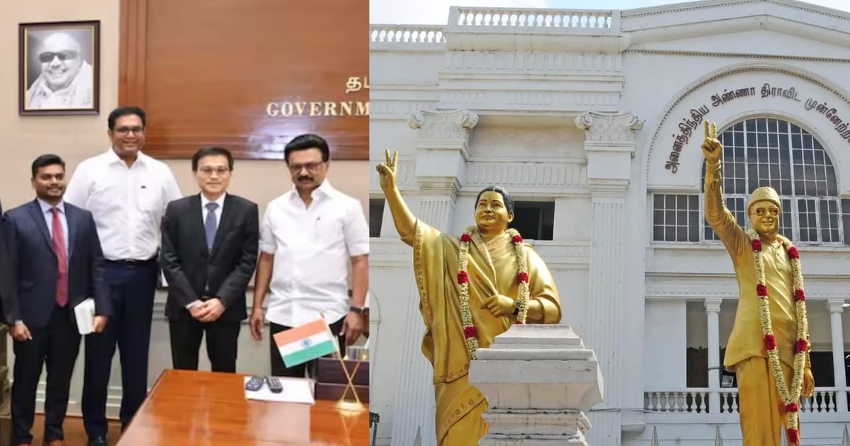 AIADMK criticizes DMK over Foxconn issue