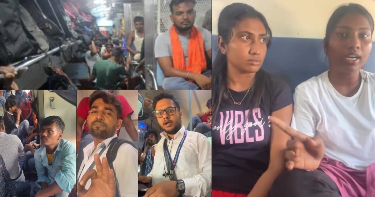 Northern state workers trespass on trains
