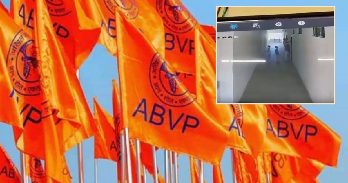 ABVP leaders filmed women changing clothes