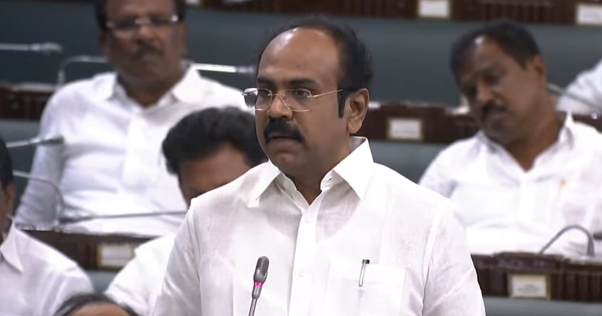 Thangam Tenarasu criticized central government