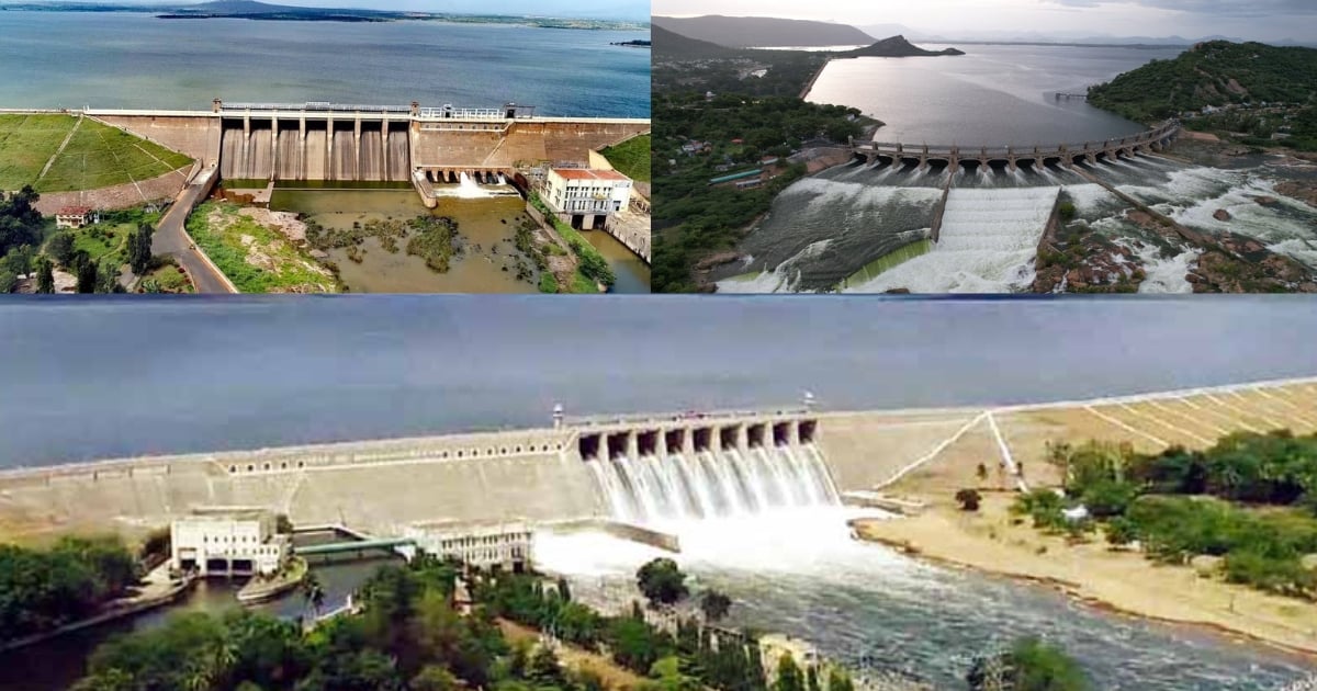 Status of Mettur, Bhavanisagar, Vaigai dams