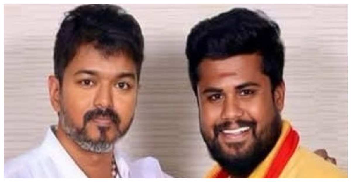 TVK Dindigul District Secretary Nirmal Kumar
