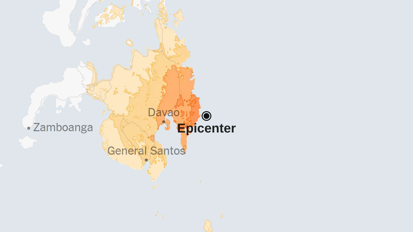 again powerful earthquake 7.4 hits Philippines