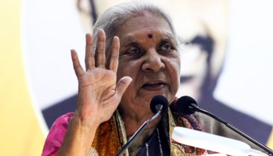 up Governor Anandiben Patel warning on livein relation