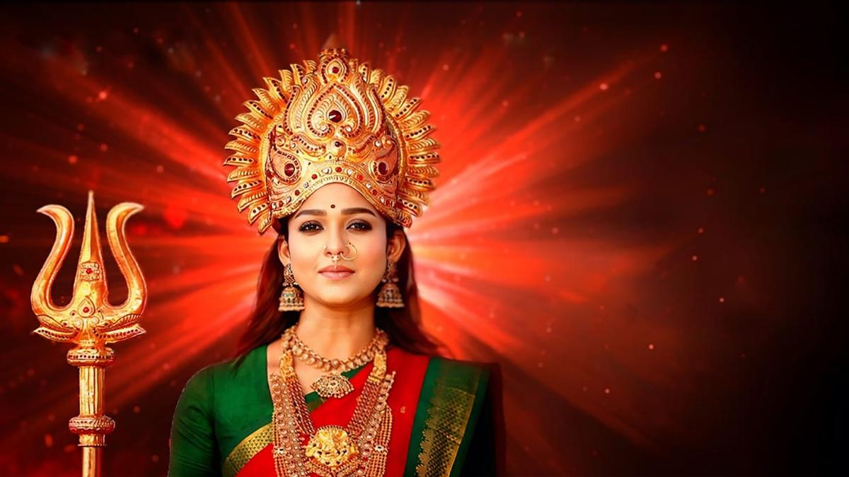 Mookuthi Amman 2 first look released!