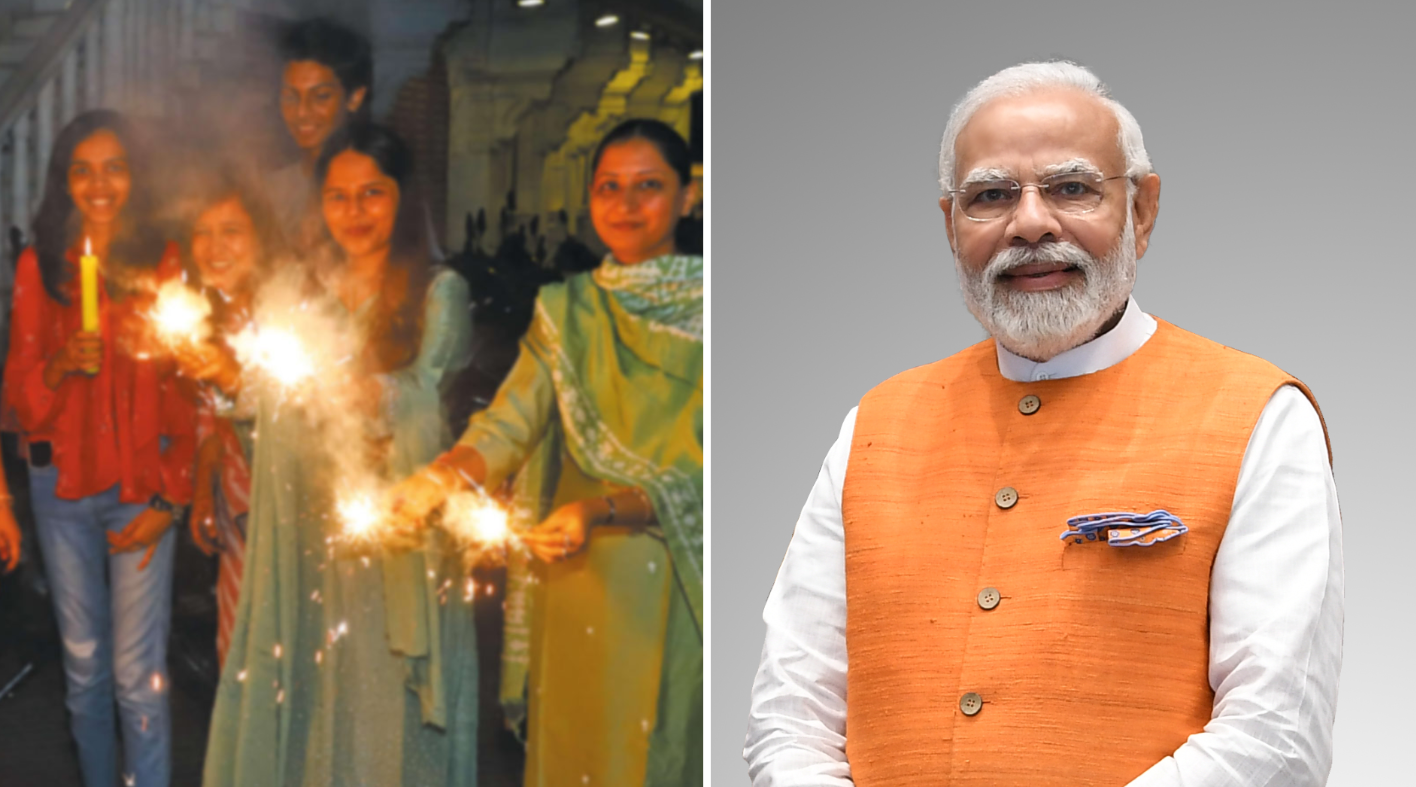 pm modi wishes for happy diwali 2025