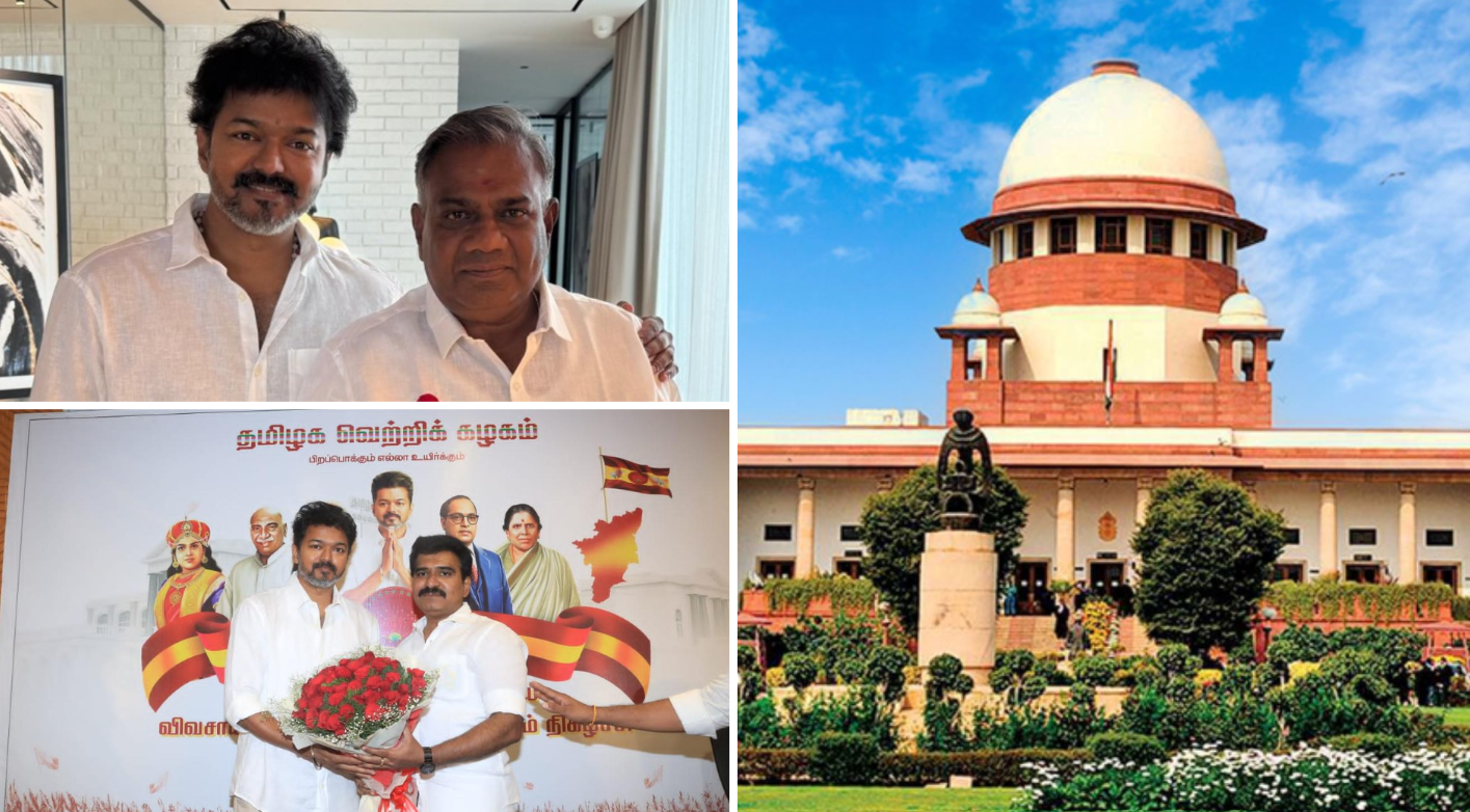 tvk bussy anand and nirmal appeal in Supreme Court