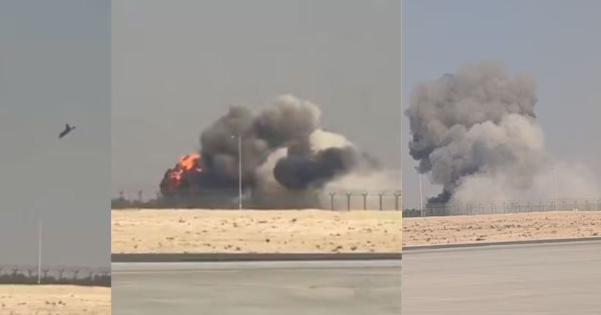Tejas fighter jet crashes in Dubai
