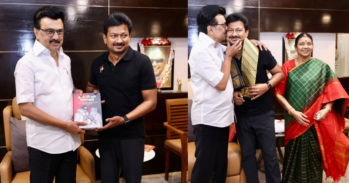 M.K. Stalin wishes Udhayanidhi a happy birthday