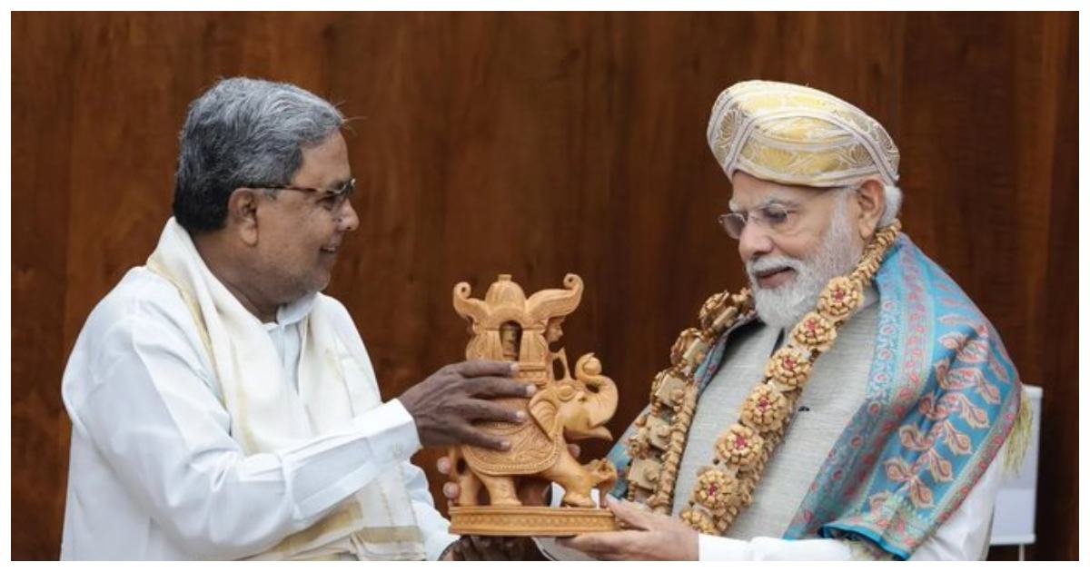 Siddaramaiah Meets PM Modi