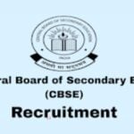 Job vacancies in CBSE