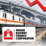 railway stock crashed due to a government decision