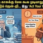 act your wage workplace trend gen z vs boomers work life balance tamil article