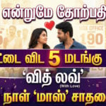 with love movie box office collection day 10 report anaswara rajan abishan jeevinth hit