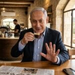 netanyahu death rumours cafe video ai deepfake debunked 2026