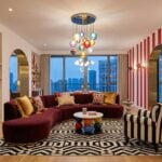 circus inspired decor bold stripes camp style 2026