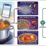 risky immersion rod cooking hack social media warning lpg crisis 2026