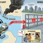 lpg cylinder shortage bengaluru hotel business decline jag laadki crisis 2026