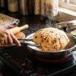 How to make soft fluffy chapatis in an induction stove