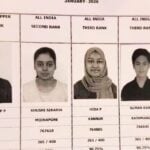 ca foundation result 2026 logapriya madurai air1