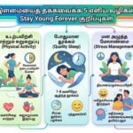 stay young forever tips healthy lifestyle habits tamil