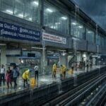 chennai metro phase 2 poonamallee porur leakage issues rain