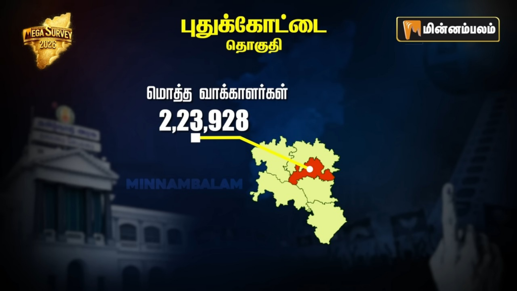 Pudukkottai constituency Pre-Poll Survey 2026