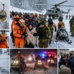 gulmarg gondola rescue operation 300 tourists stranded cable car kashmir