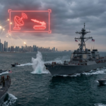 strait of hormuz crisis us iran missile alert dubai tamil