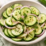 simple cucumber salad for summer recipe guide