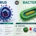 virus vs bacteria structural differences why antibiotics only kill one