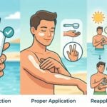 sunscreen guidelines spf 30 broad spectrum application