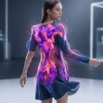 living fabrics body heat color change fashion