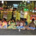 Power Cut Protest Vijay Residence