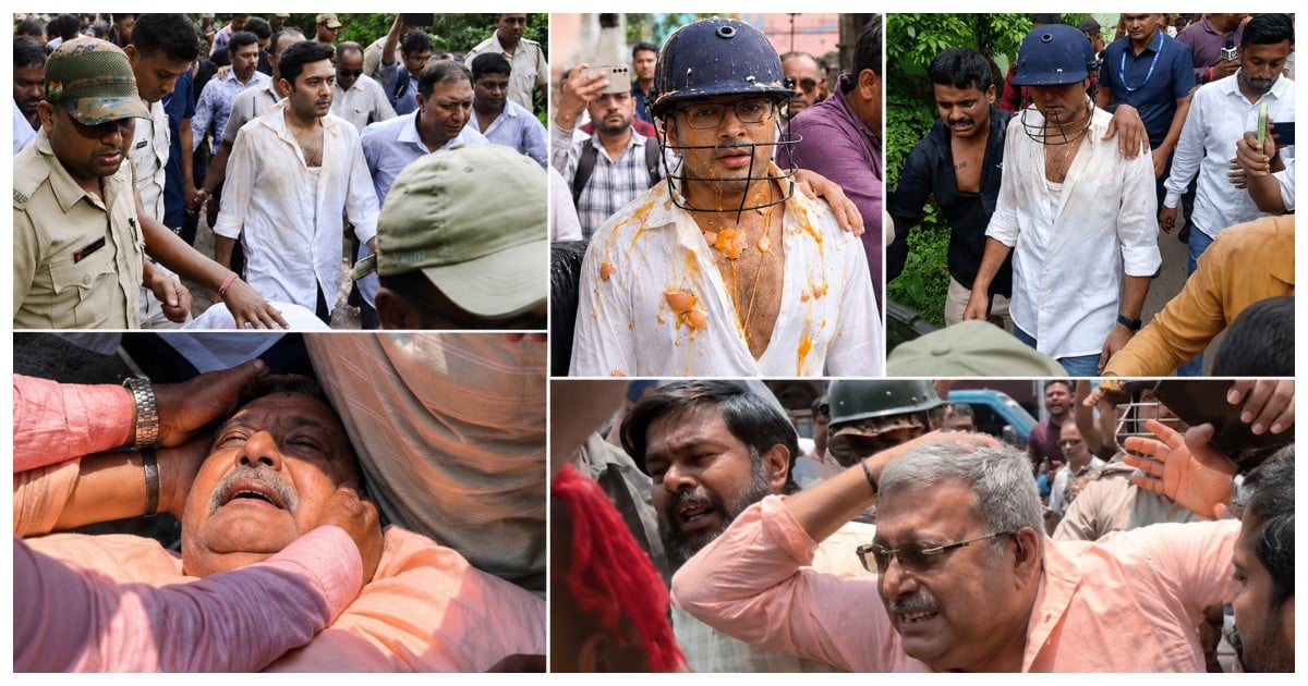 அடுத்தடுத்து தாக்கப்பட்ட திரிணாமுல் எம்பிக்கள்.. மண்டைகள் உடைப்பு! பதறும் மேற்கு வங்கம்! TMC MPs Brutally Attacked in West Bengal