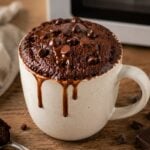 five minute microwave chocolate mug cake recipe