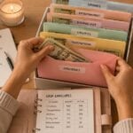 cash stuffing envelope budgeting method digital overspending