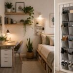 how to use vertical space rule small rooms clutter