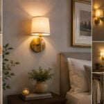 how to create wireless wall sconces using puck lights command strips diy