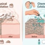 difference between physical and chemical exfoliation