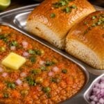how to make street style mumbai pav bhaji recipe quick cooker