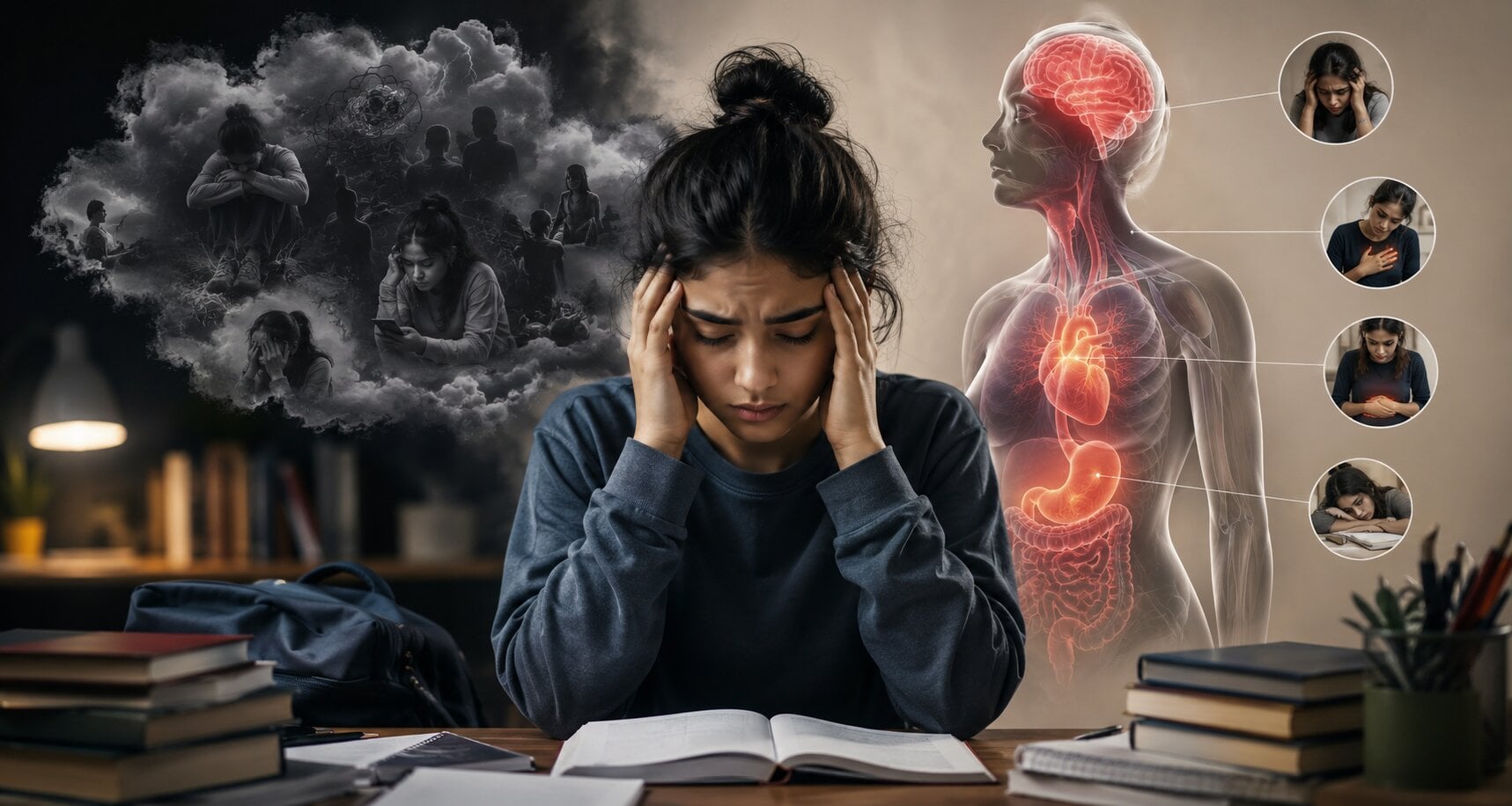 how chronic school stress impacts student physical health