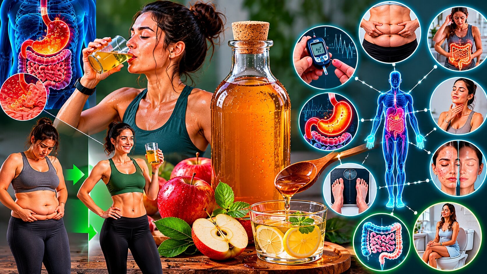 does apple cider vinegar work health benefits side effects