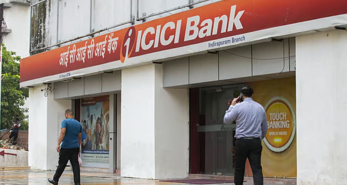 ICICI Bank market cap increased by 29589 crore rupees