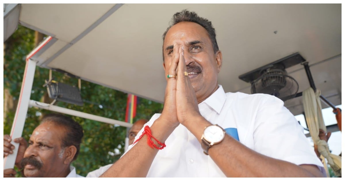 Digital ThinnaI: AIADMK S.P. Velumani creates a stir again