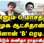 DMK Govt. In 6 Months, Plan Ready: Anitha Radhakrishnan